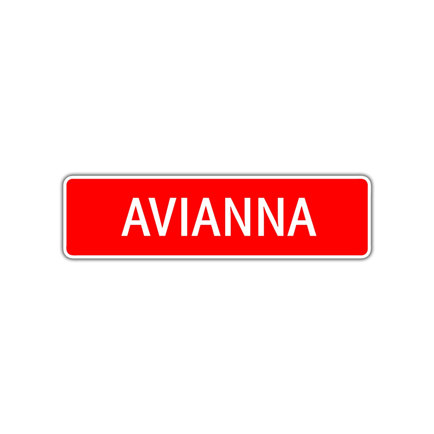 Avianna Street Sign