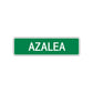 Azalea Street Sign Plate