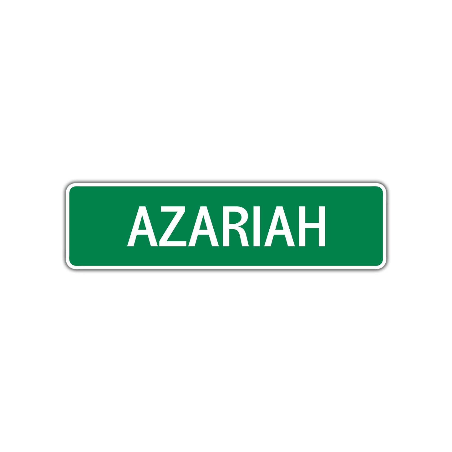Azariah Street Sign