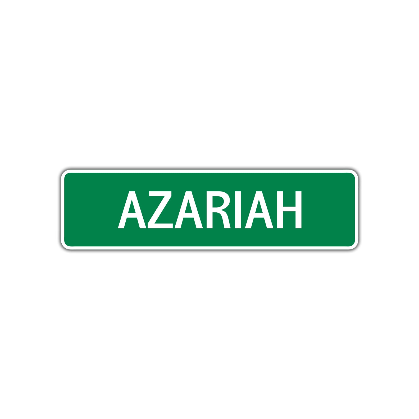 Azariah Street Sign