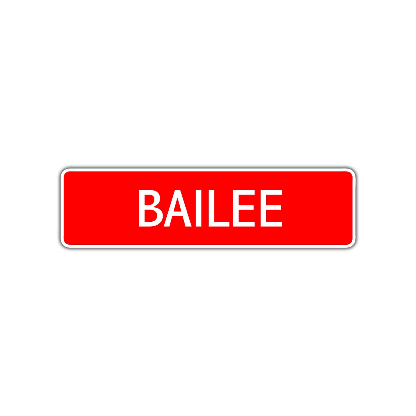 Bailee Street Sign