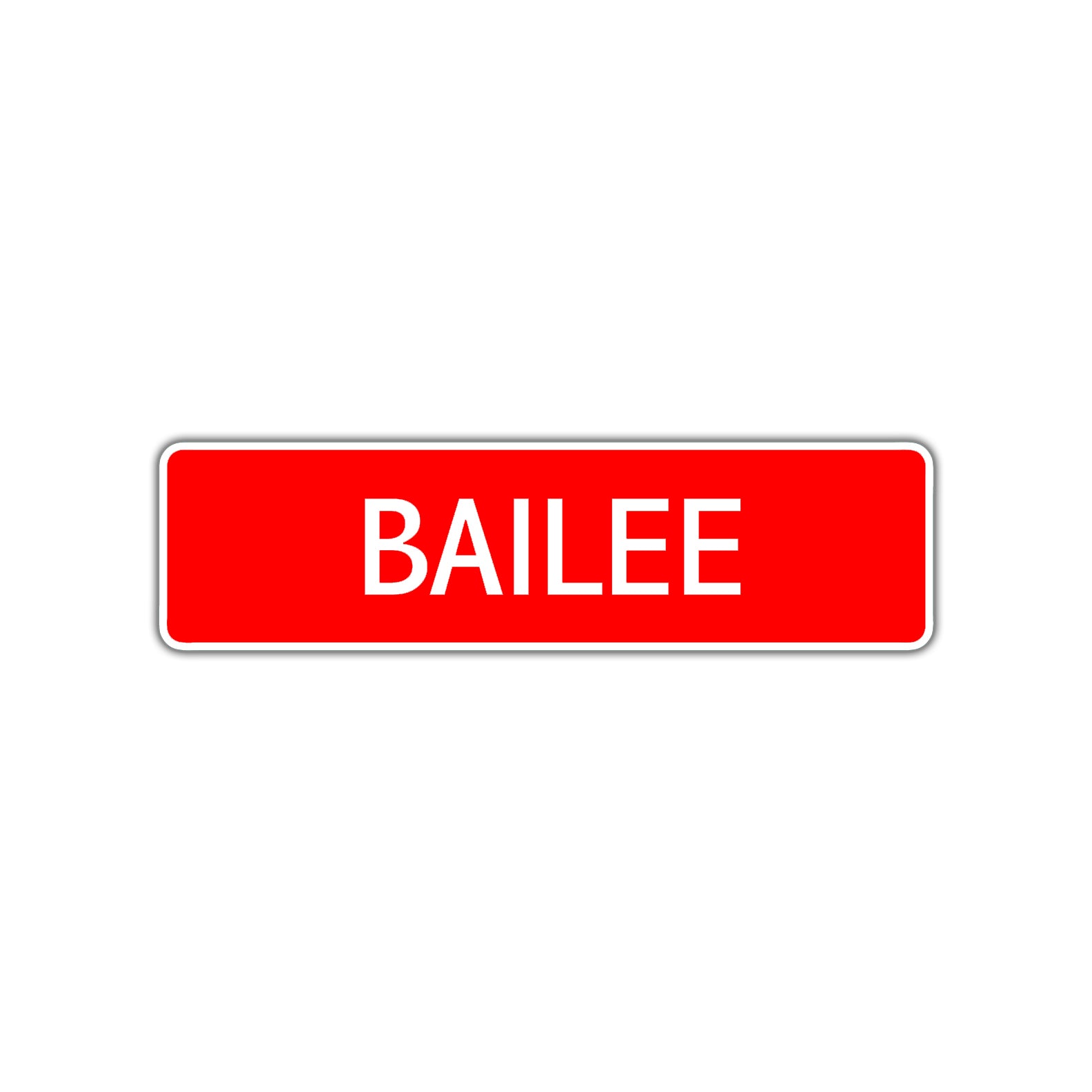 Bailee Street Sign