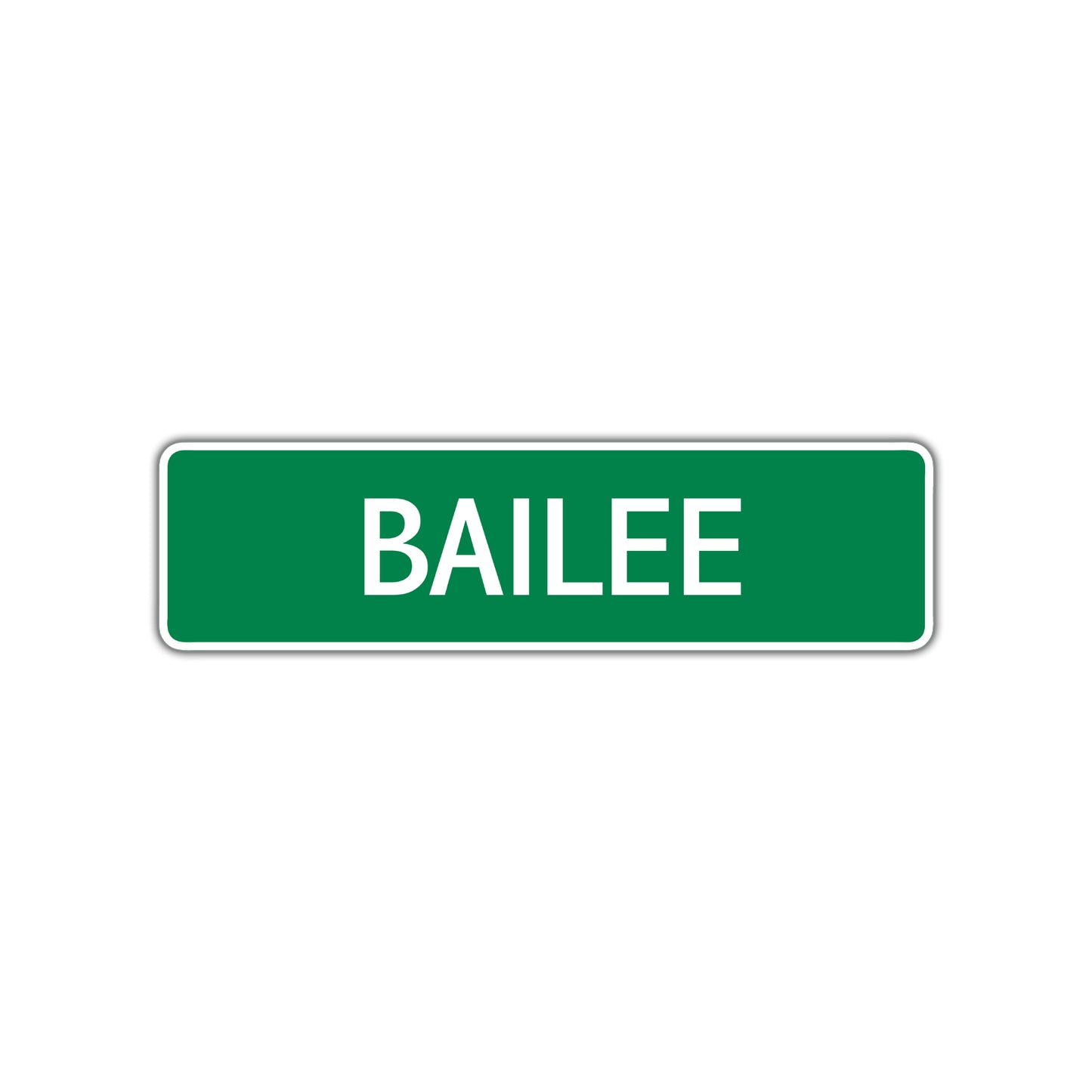Bailee Street Sign Plate