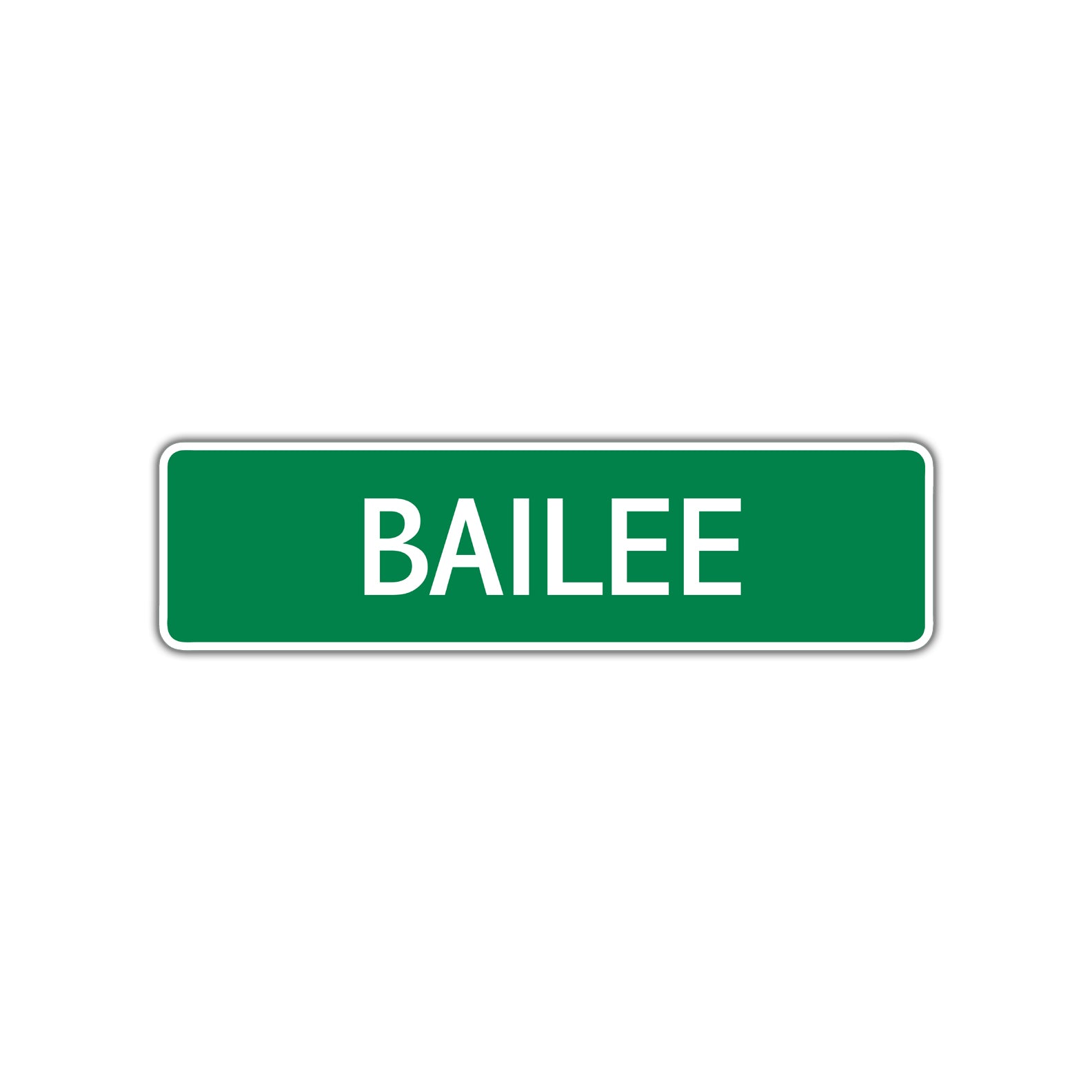 Bailee Street Sign Plate