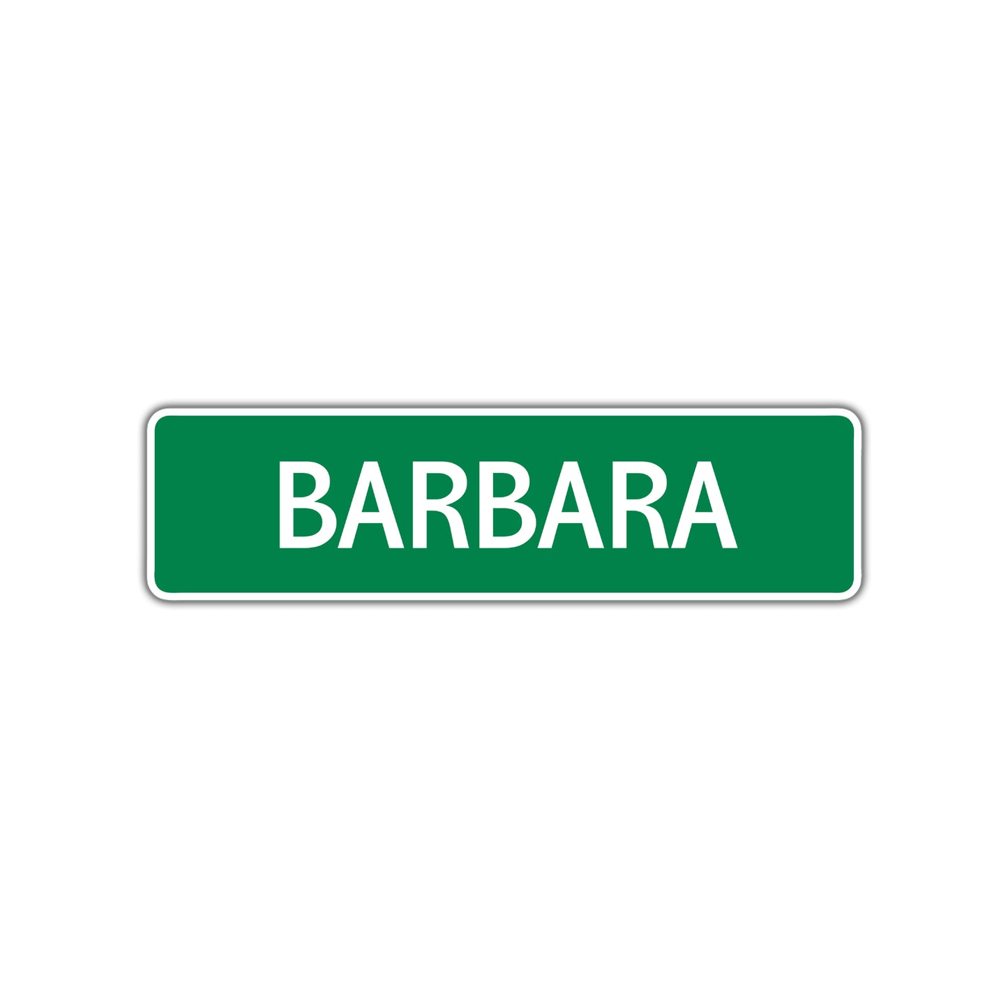 Barbara Street Sign