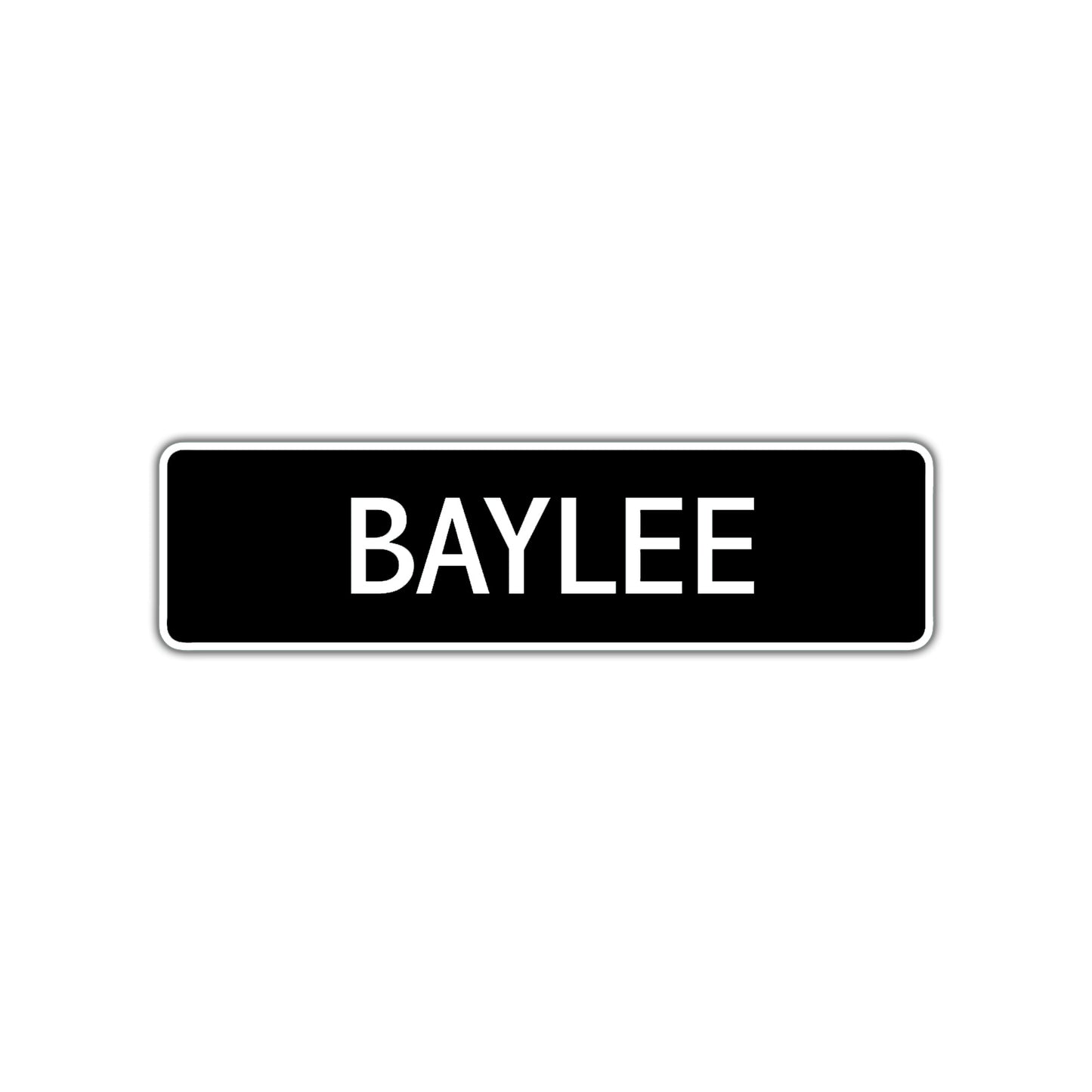 Baylee Street Metal Sign  