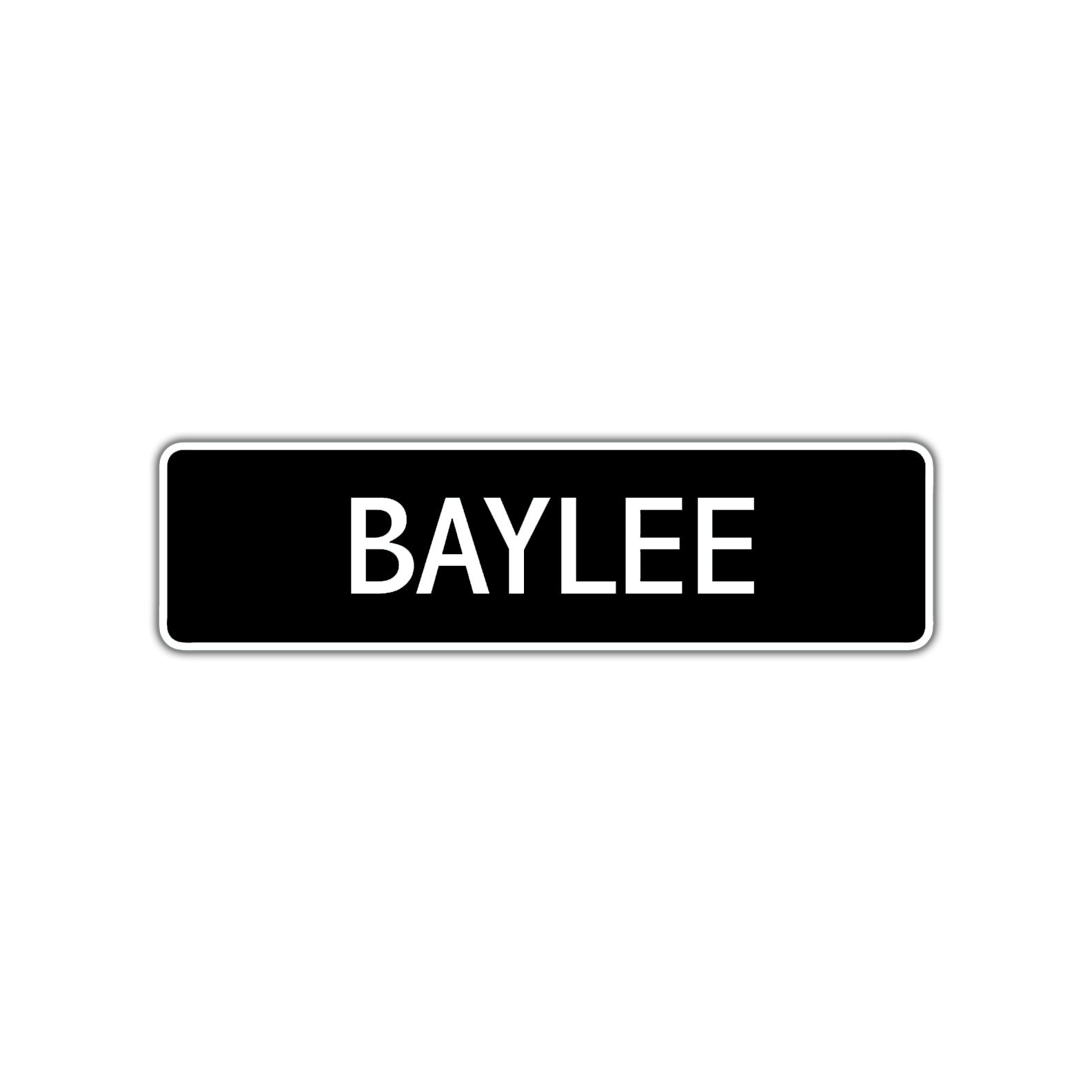 Baylee Street Metal Sign  