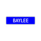 Baylee Street Metal Sign Plate