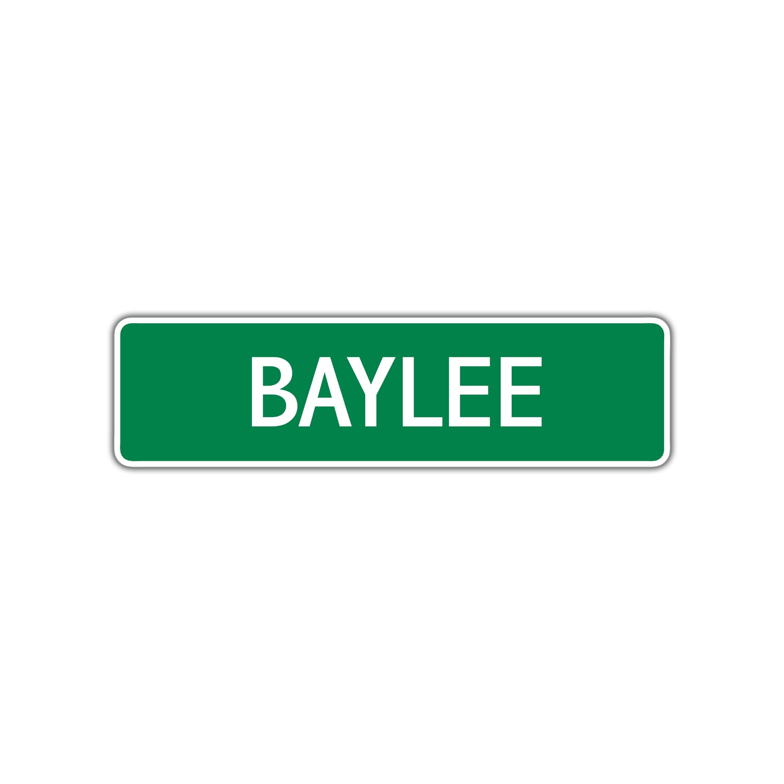 Baylee Street Sign Plate