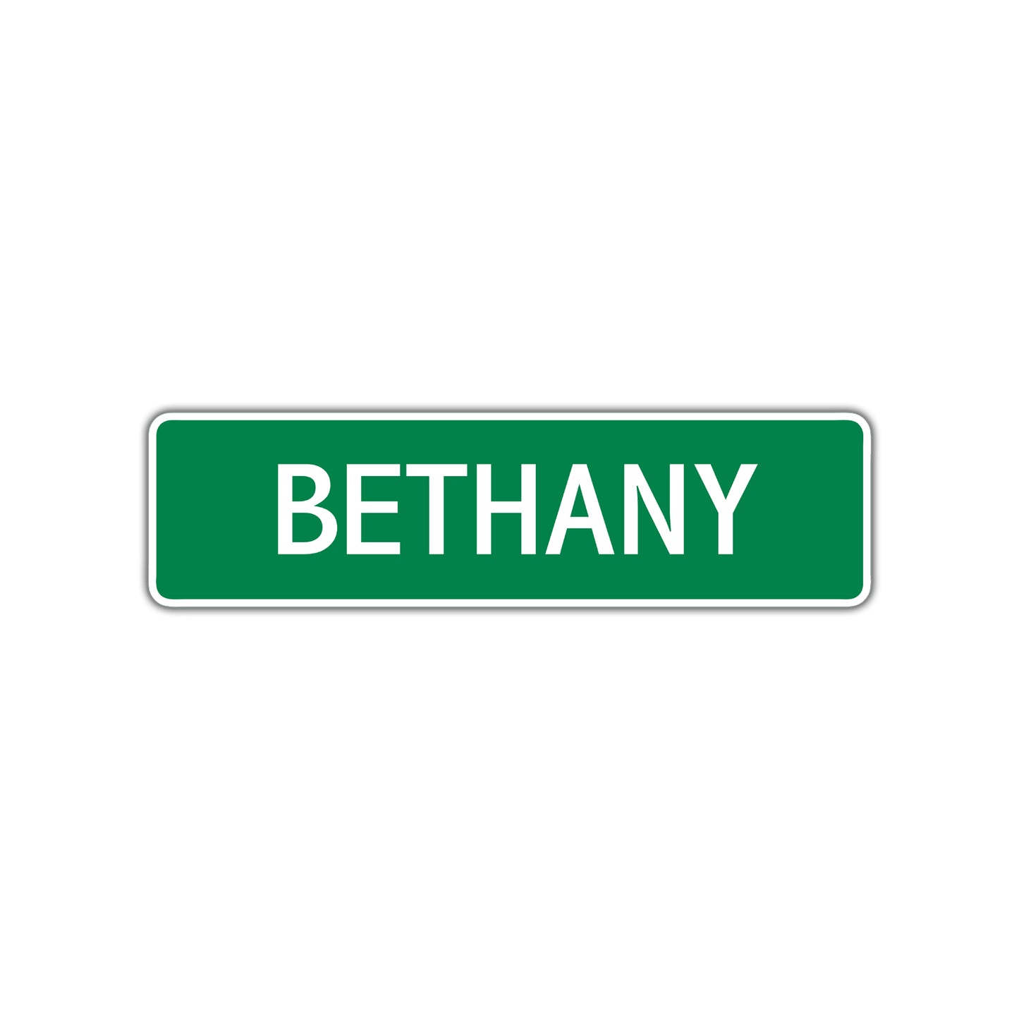 Bethany Street Sign Plate