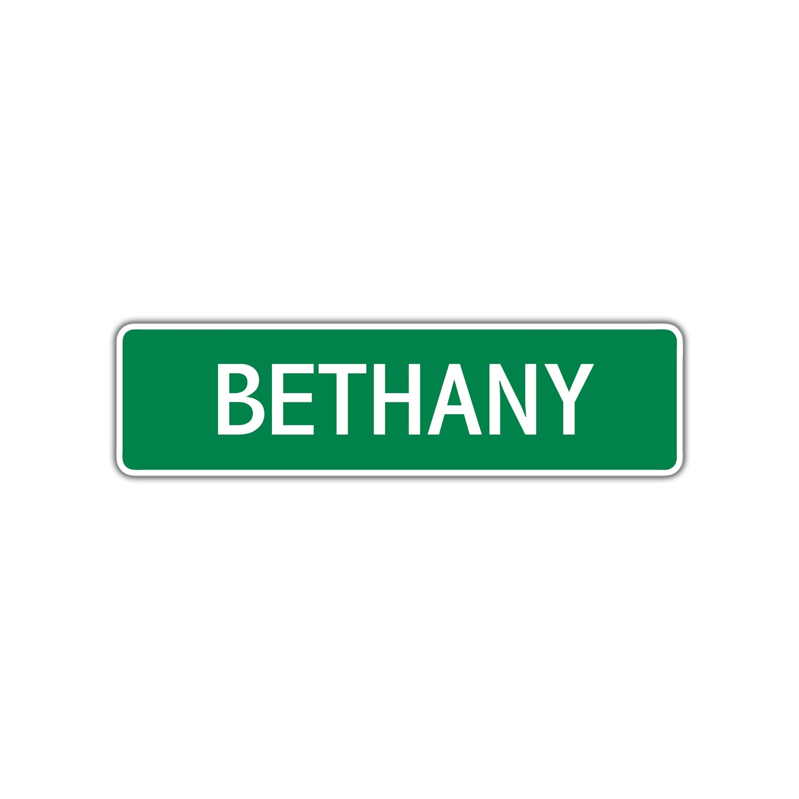 Bethany Street Sign Plate