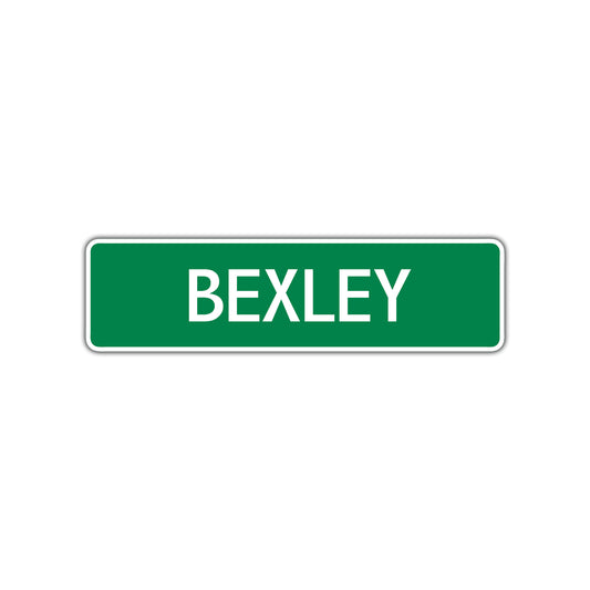 Bexley Street Sign