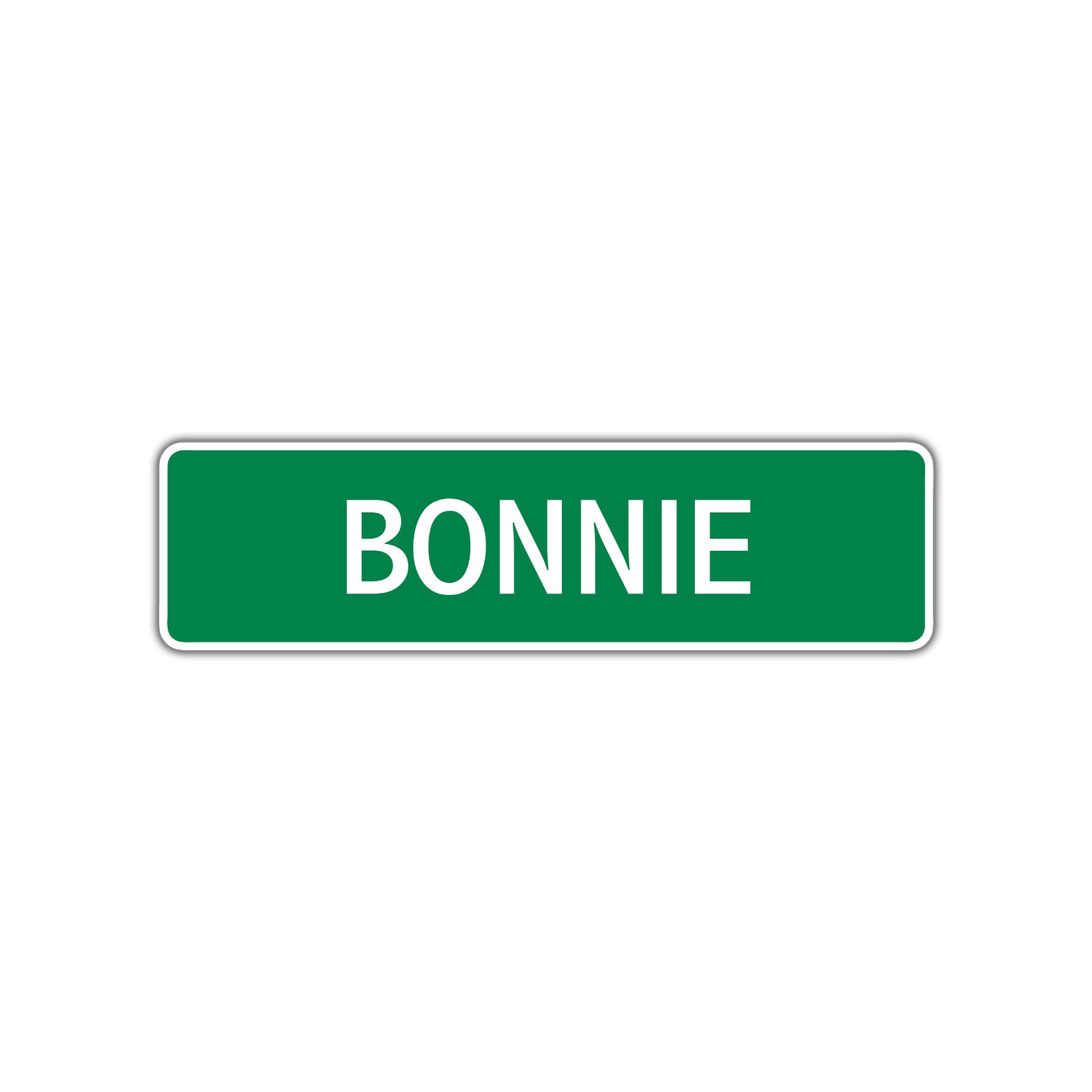 Bonnie Street Sign Children Name Room Plate – Sign Fever