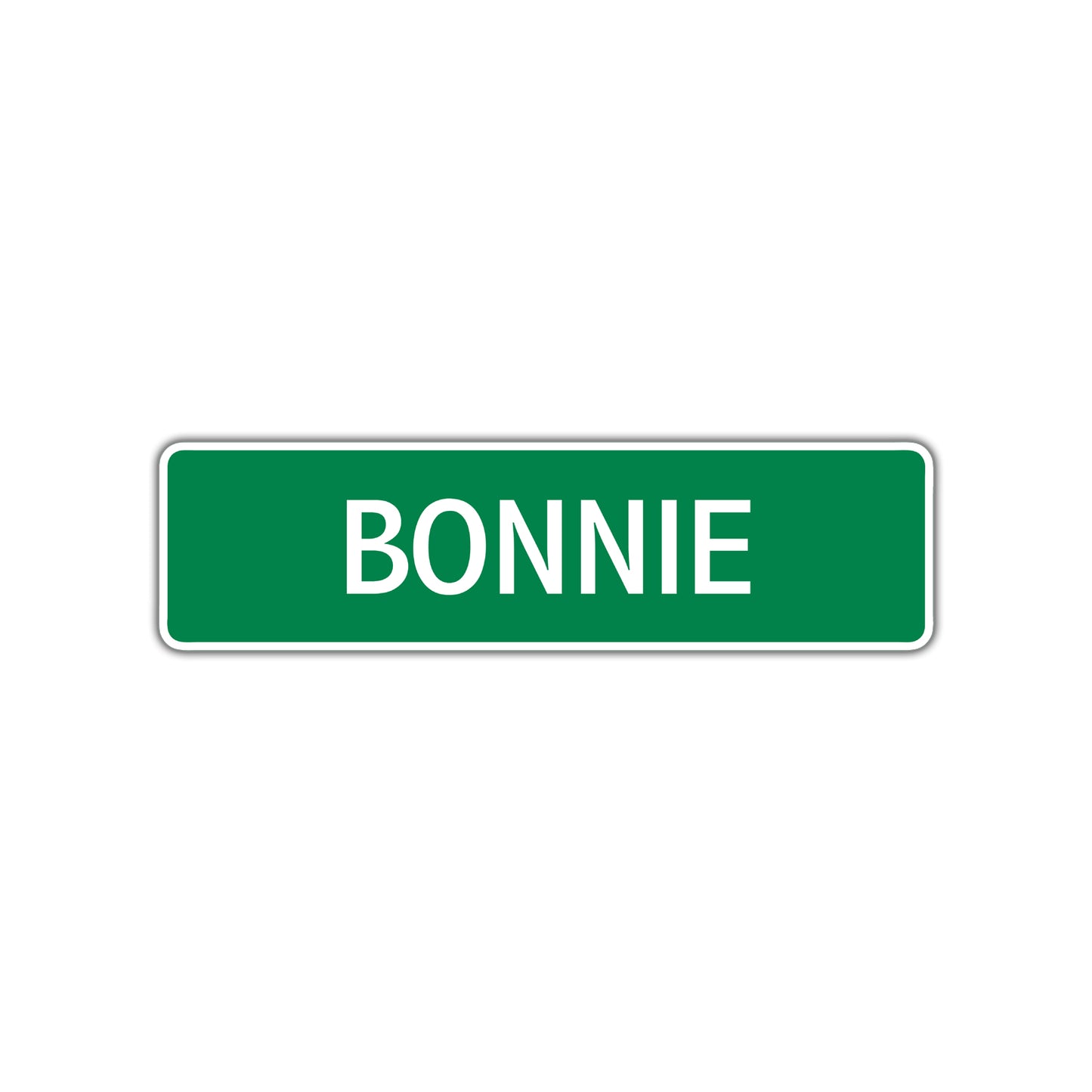 Bonnie Street Sign