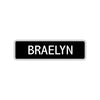 Braelyn Street Metal Sign 