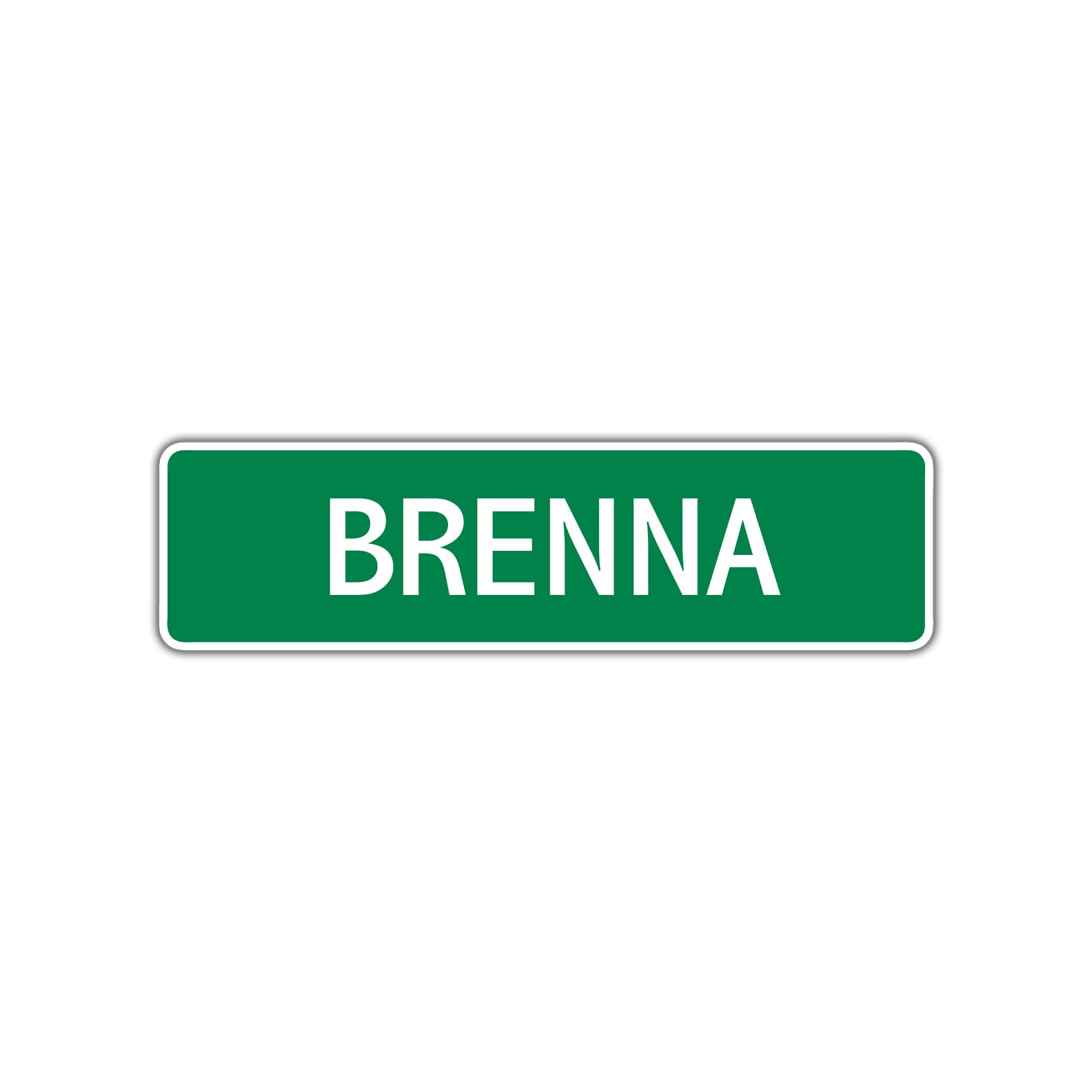 Brenna Street Sign
