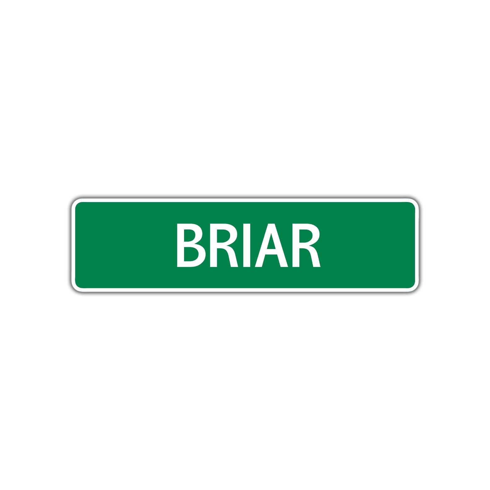 Briar Street Sign 