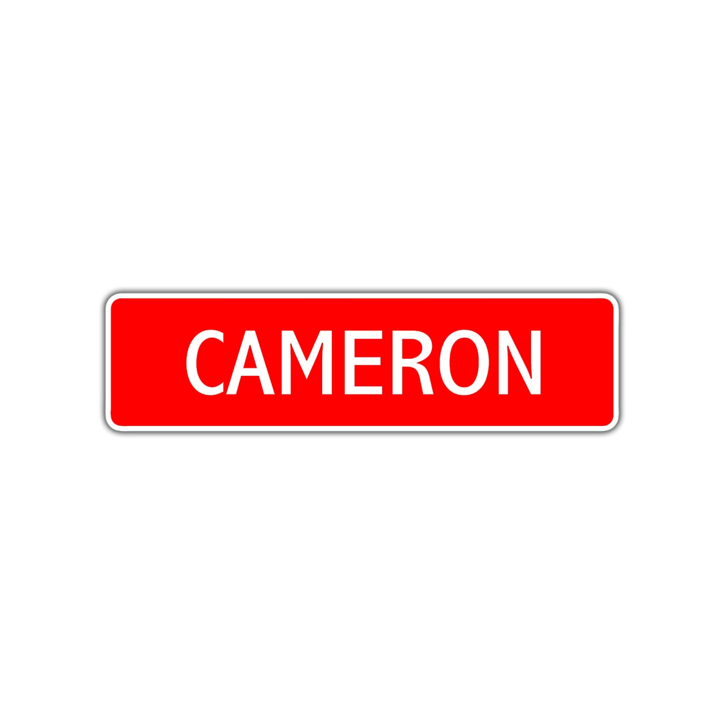 Cameron Street Sign