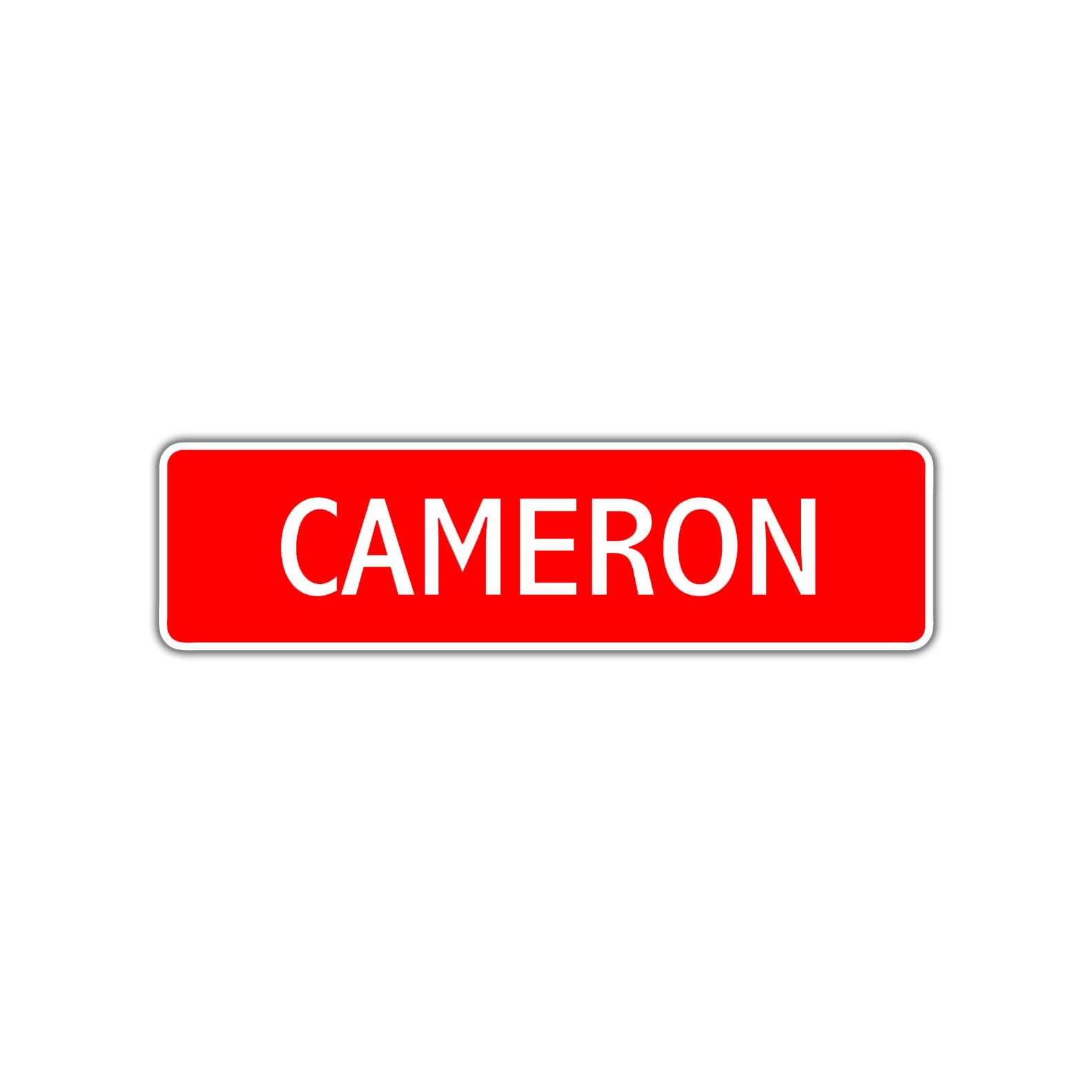 Cameron Street Sign