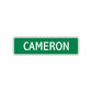 Cameron Street Sign Plate