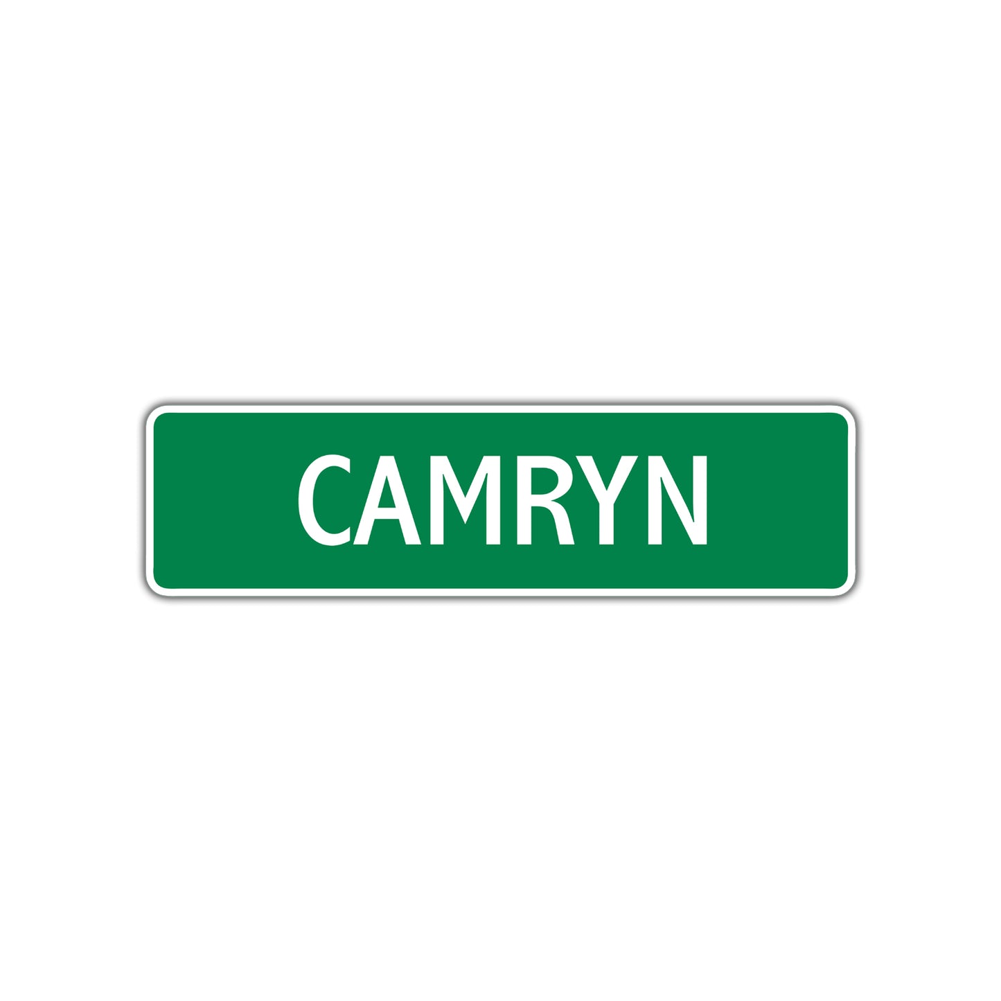 Camryn Street Sign Plate
