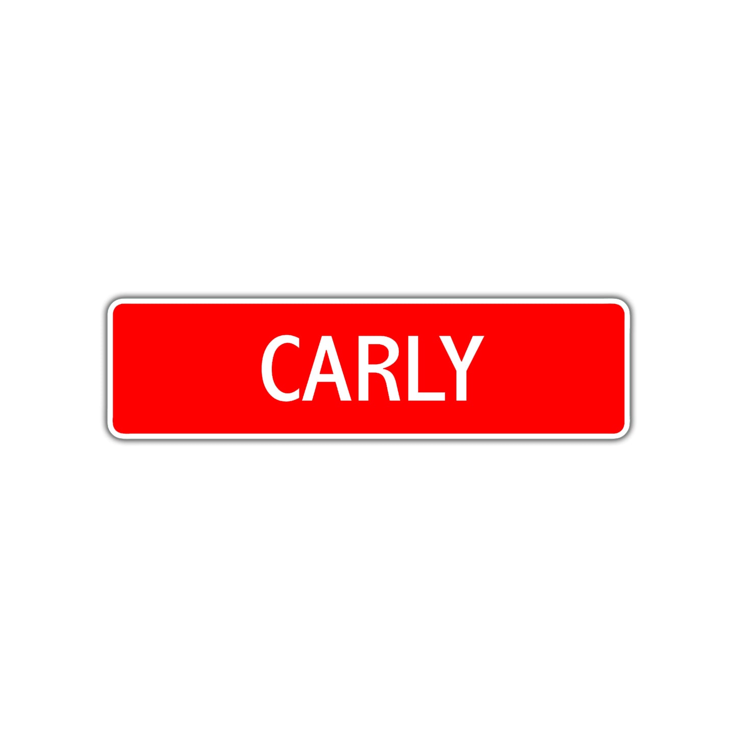 Carly Street Sign