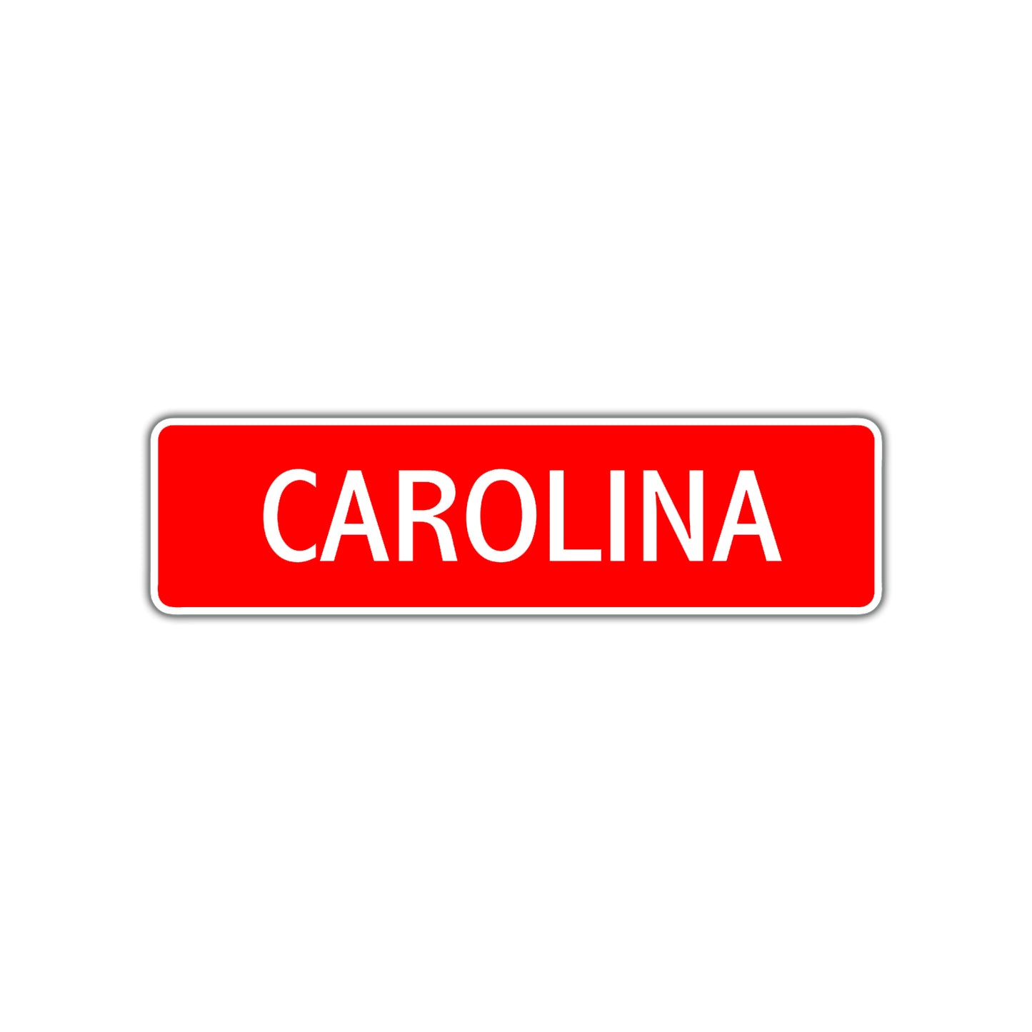 Carolina Street Sign