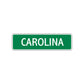 Carolina Street Sign Plate