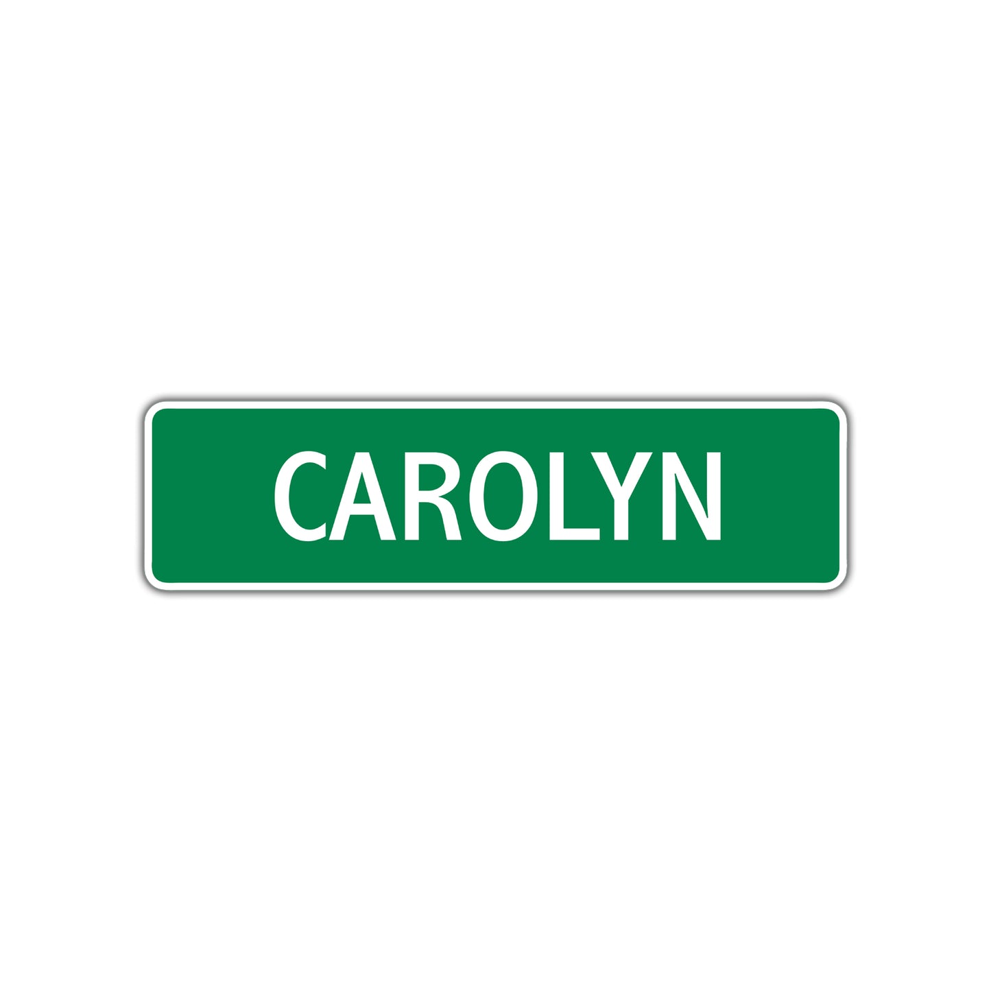 Carolyn Street Sign