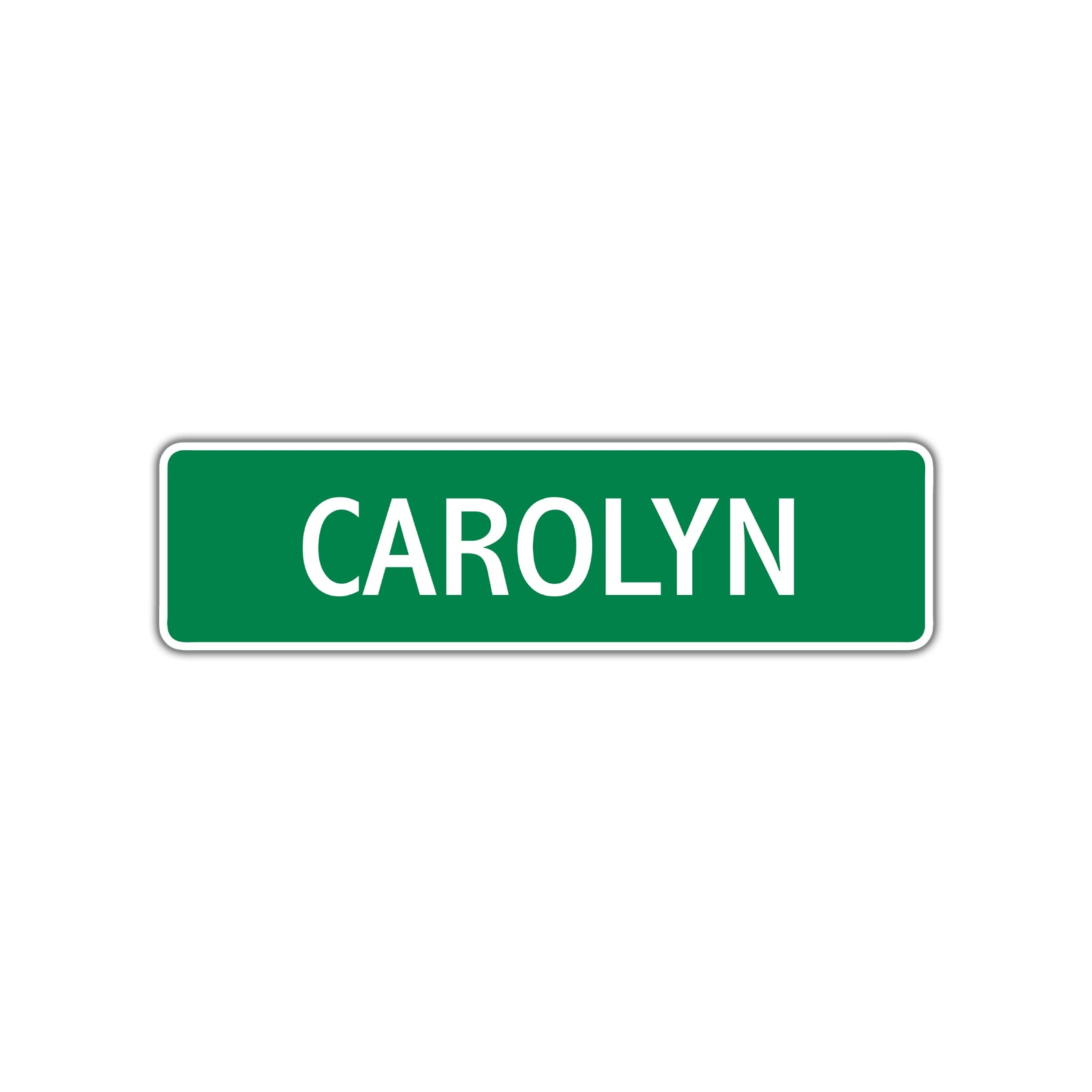Carolyn Street Sign