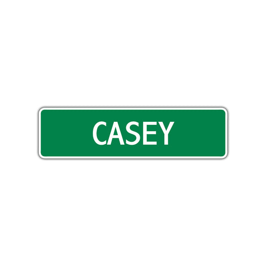 Casey Street Sign