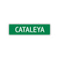Cataleya Street Sign Plate