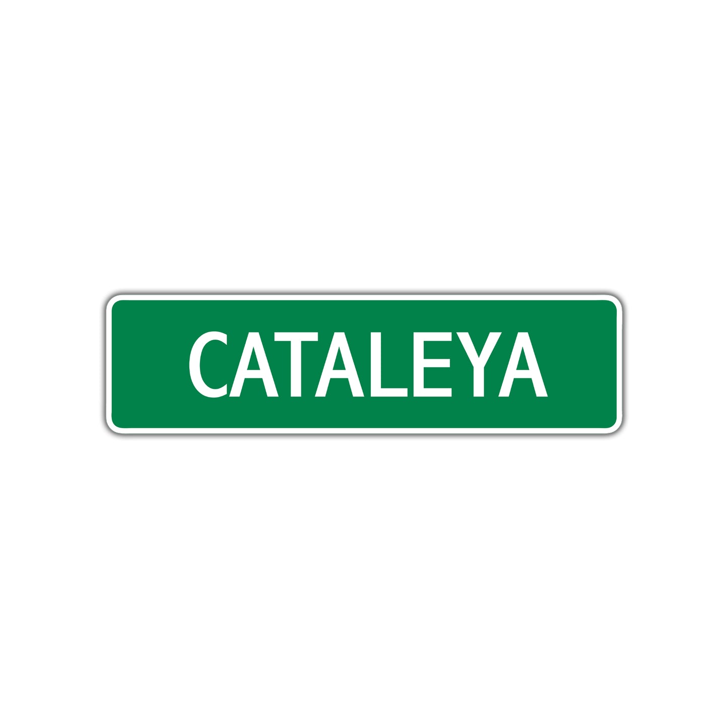 Cataleya Street Sign Plate