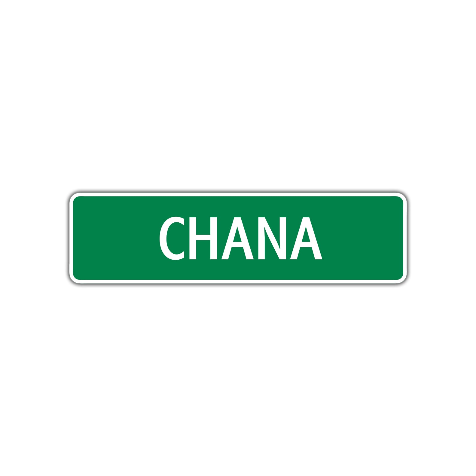 Chana Street Sign