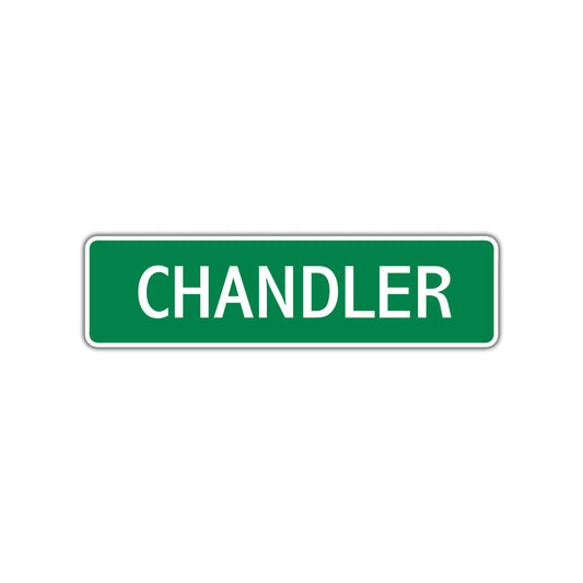 Chandler Street Sign
