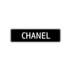 Chanel Street Metal Sign 