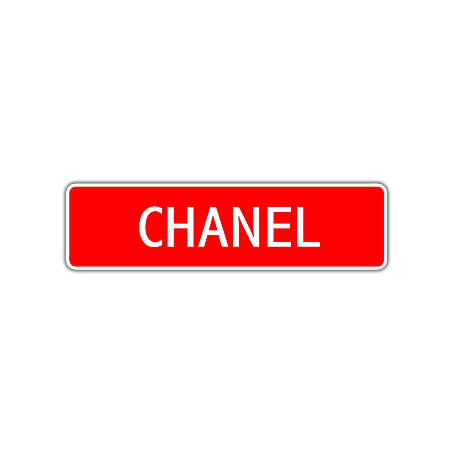Chanel Street Sign
