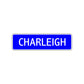 Charleigh Street Metal Sign Plate