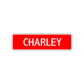 Charley Street Sign
