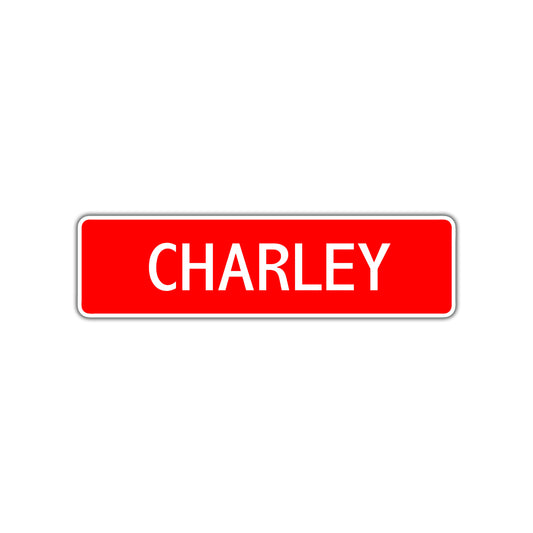 Charley Street Sign