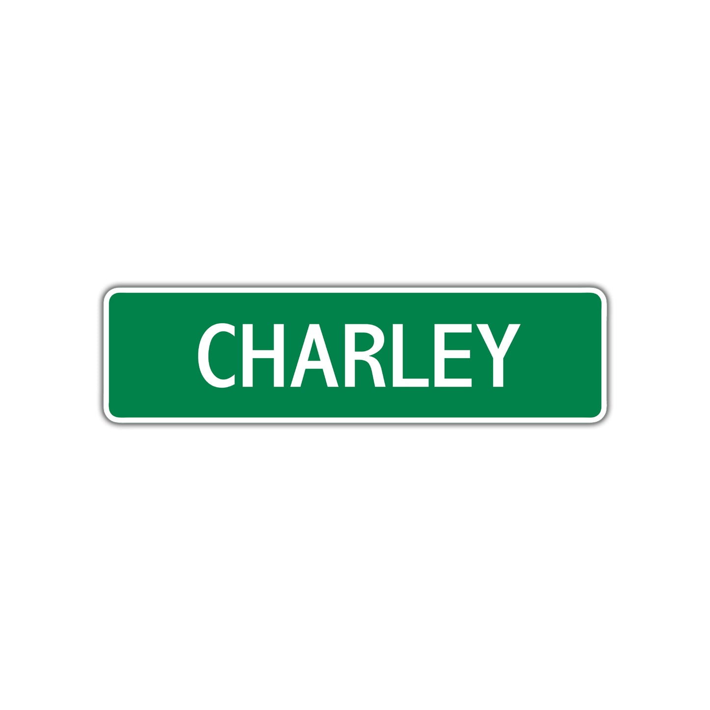 Charley Street Sign Plate