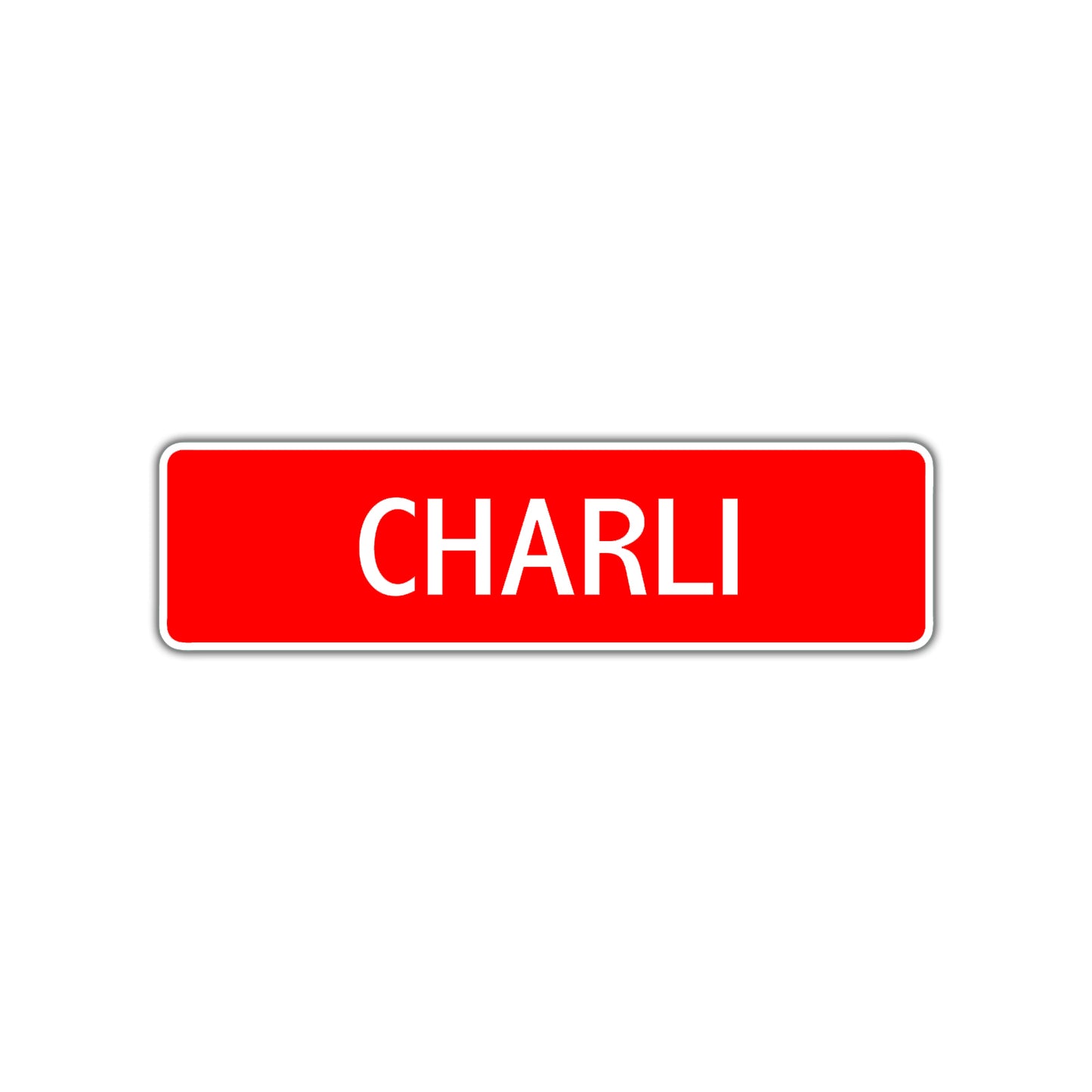 Charli Street Sign