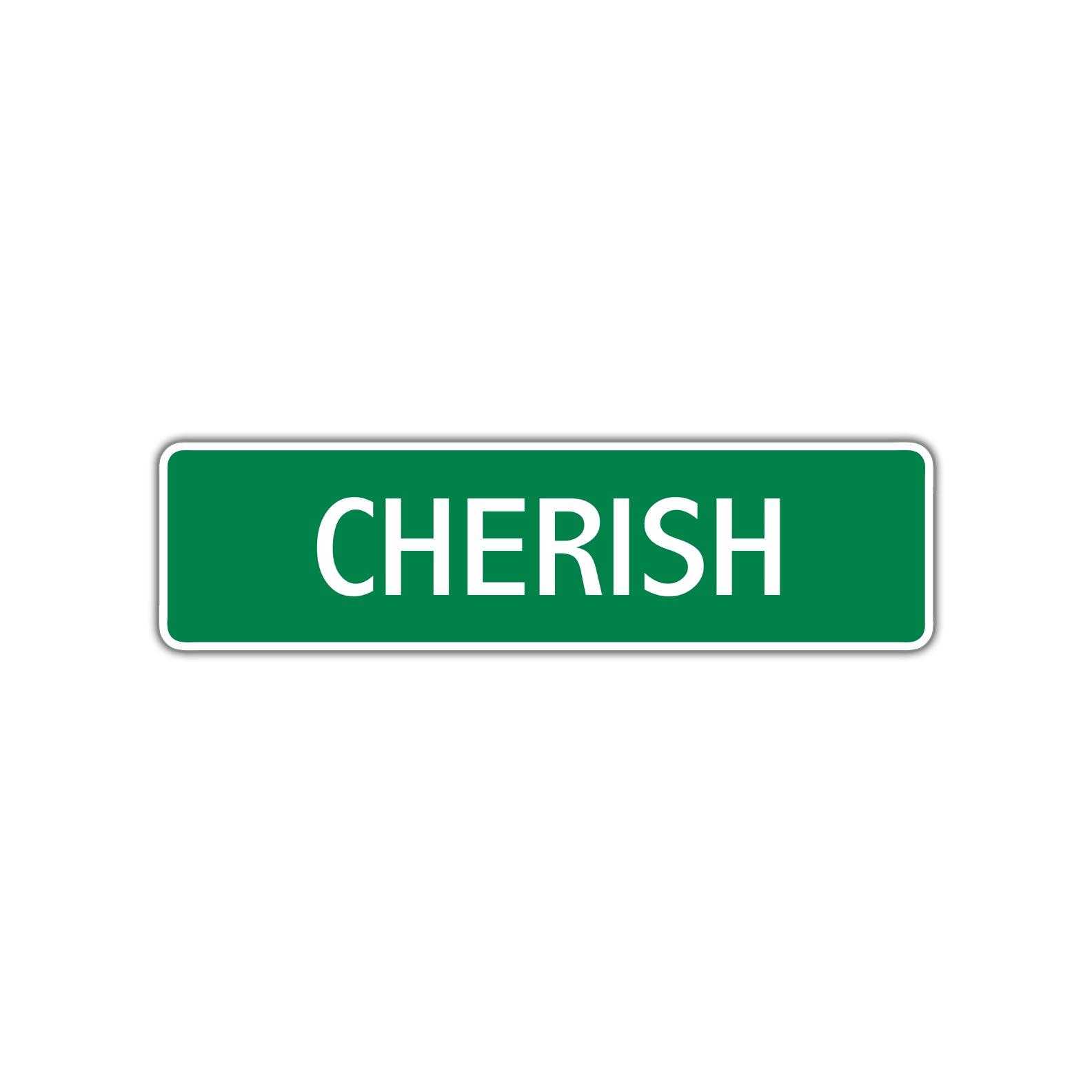 Cherish Street Sign
