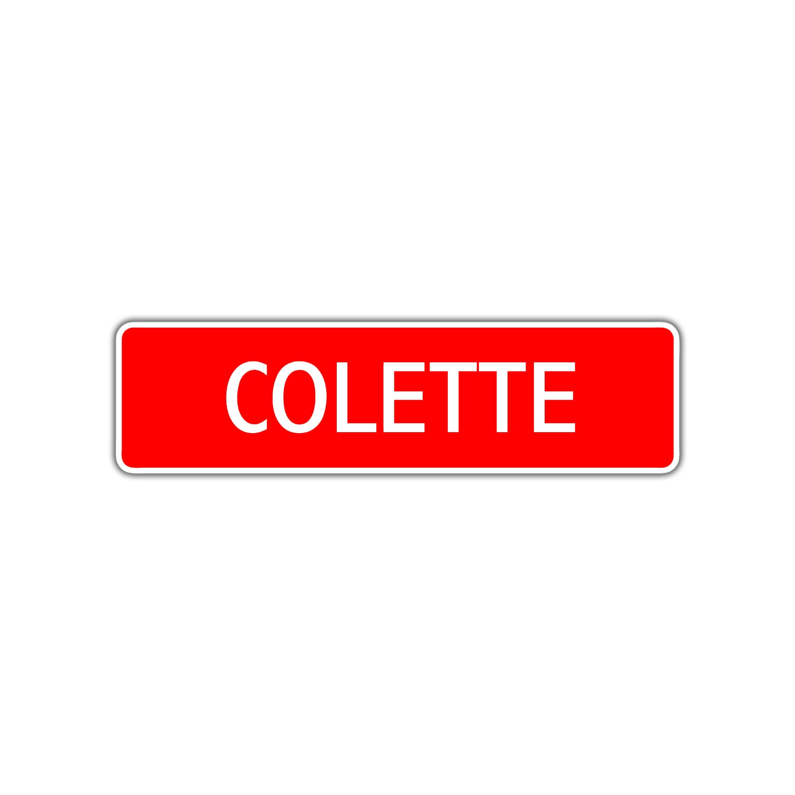 Colette Street Sign