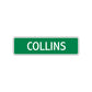 Collins Street Sign Plate