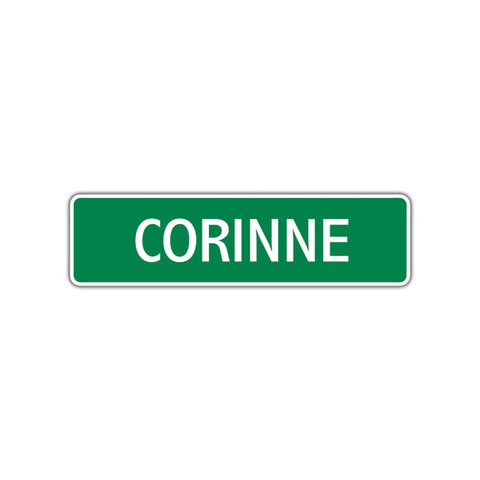 Corinne Street Sign 