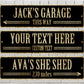 Custom Street Sign Aluminum Metal Sign Plate