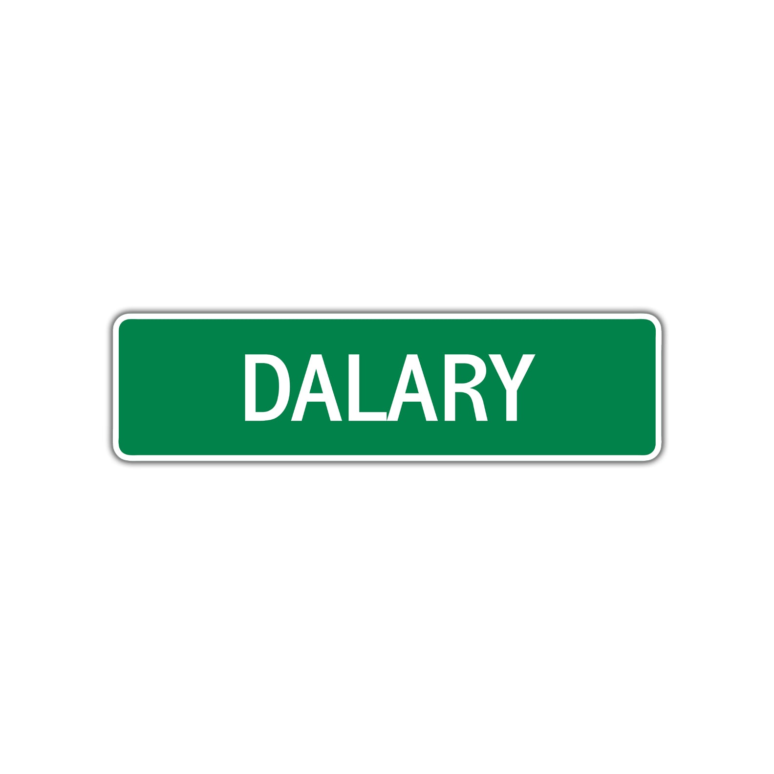 Dalary Street Sign