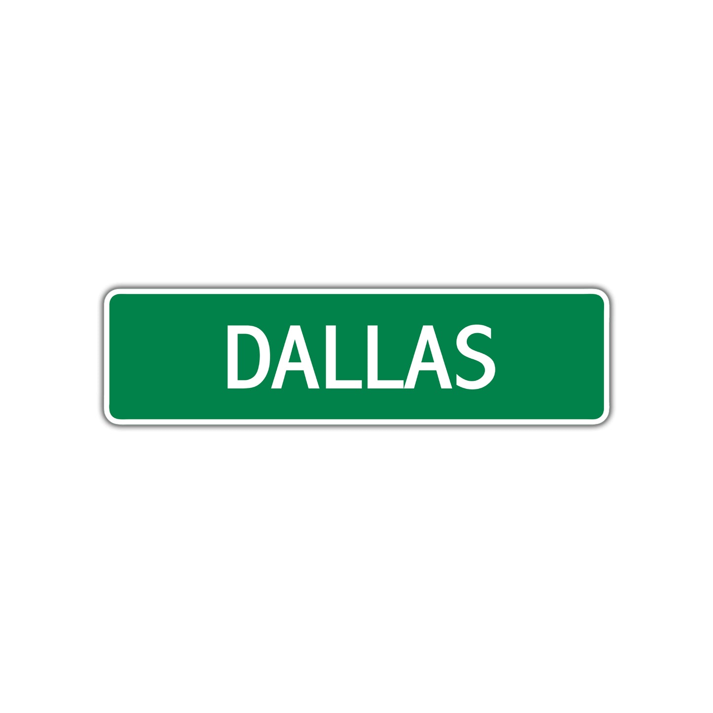 Dallas Street Sign