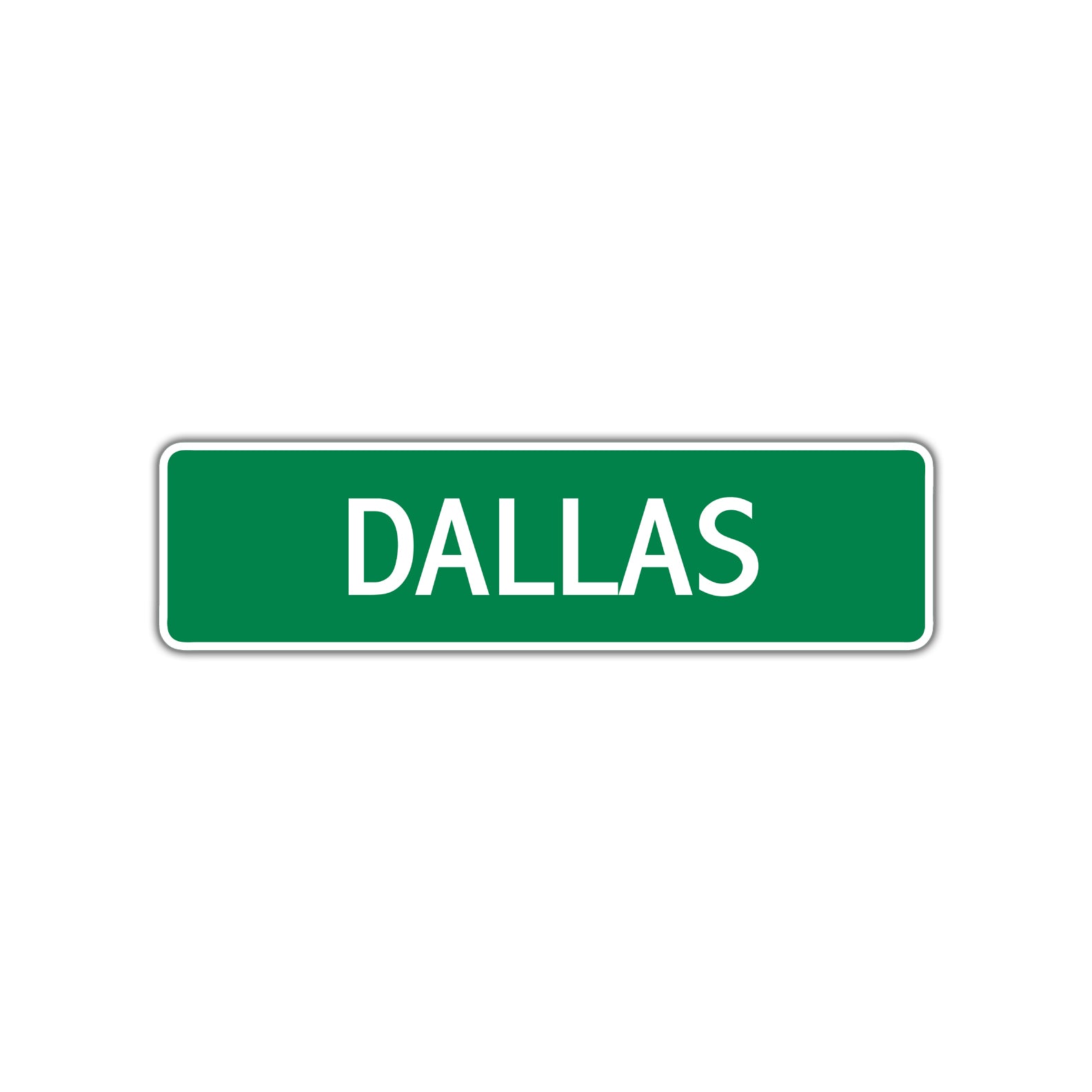 Dallas Street Sign